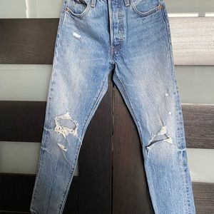 LEVI’S skinny jeans light blue